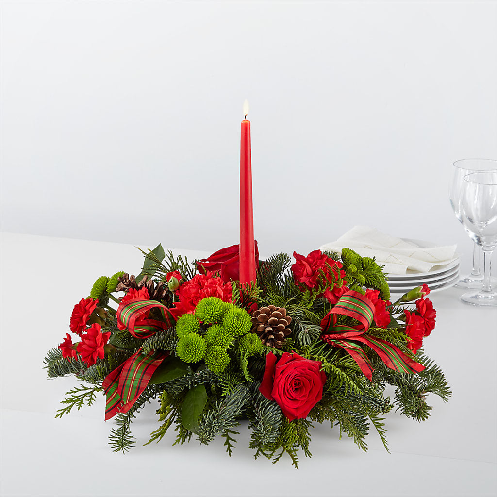 By the Candlelight Centerpiece – La Fleur Bijou, Fort Lauderdale FL