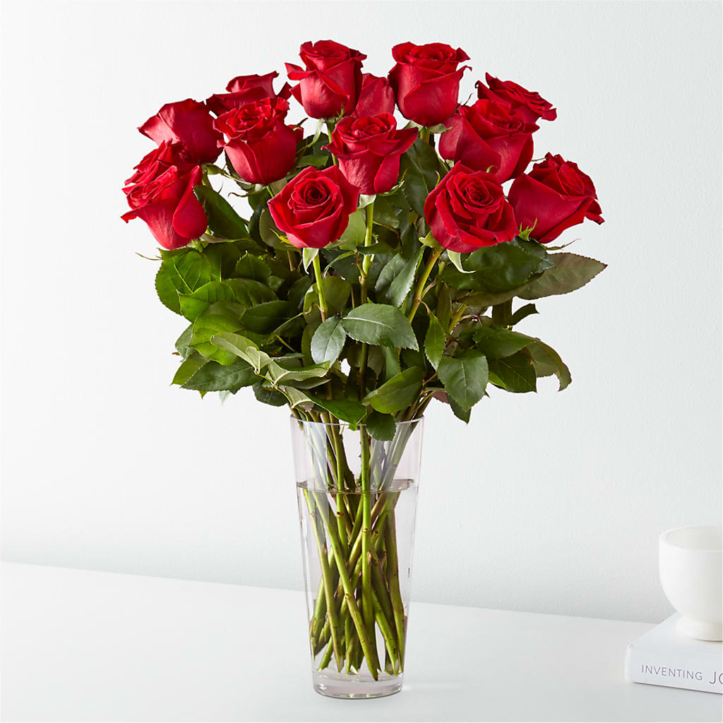Long Stem Red Rose Bouquet – La Fleur Bijou, Fort Lauderdale FL