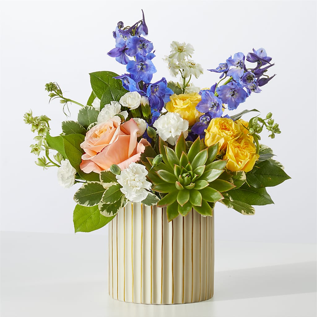 Cobalt Reverie Bouquet – La Fleur Bijou, Fort Lauderdale FL