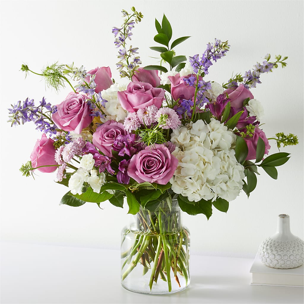 Violet Caress Bouquet – La Fleur Bijou, Fort Lauderdale FL