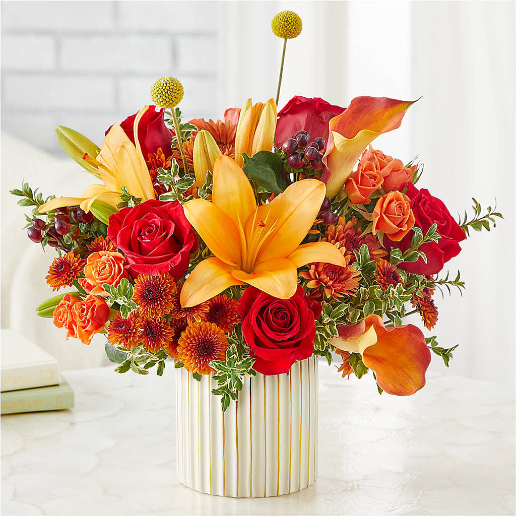 Scarlet Skies Bouquet – La Fleur Bijou, Fort Lauderdale FL