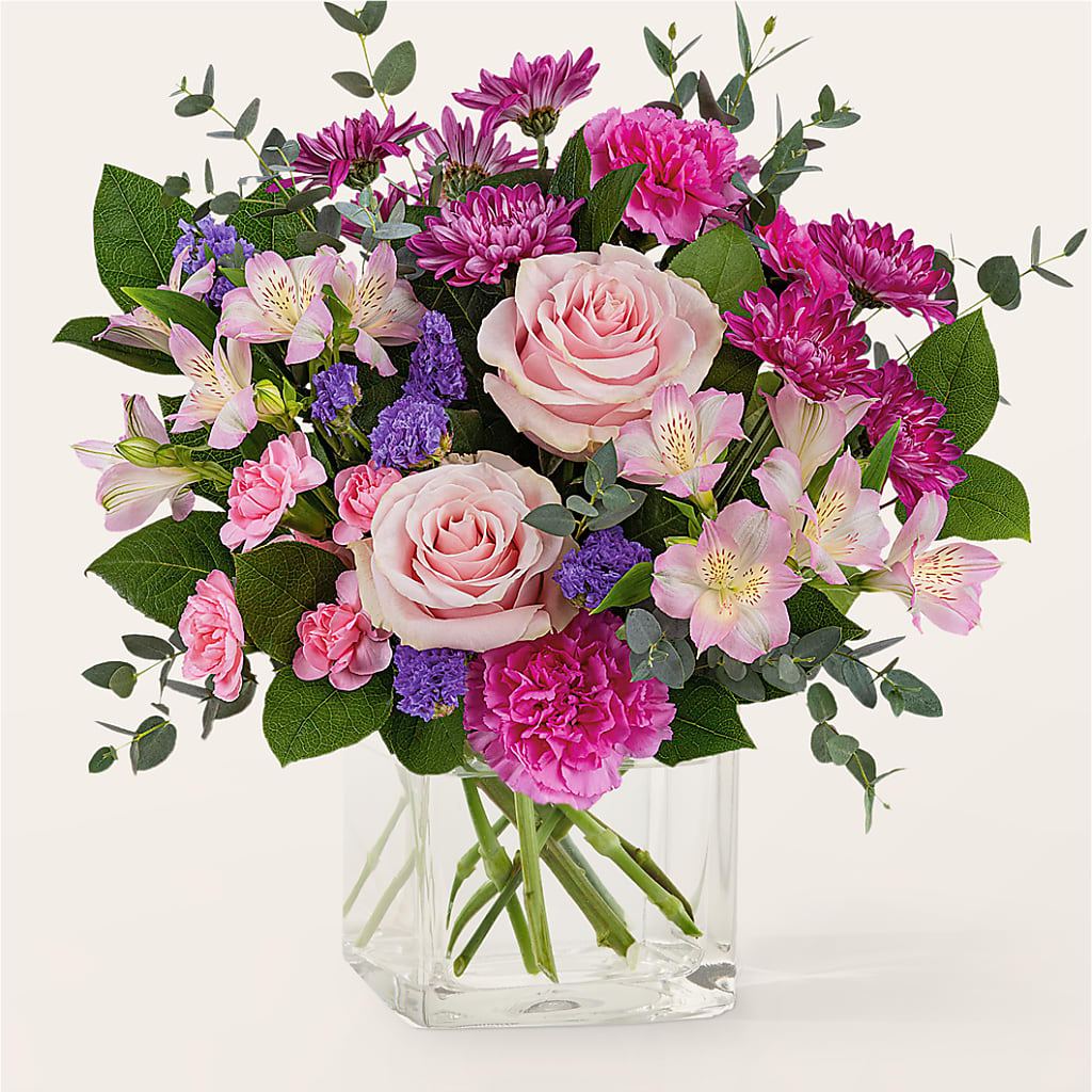 Rosy Radiance Bouquet – La Fleur Bijou, Fort Lauderdale FL