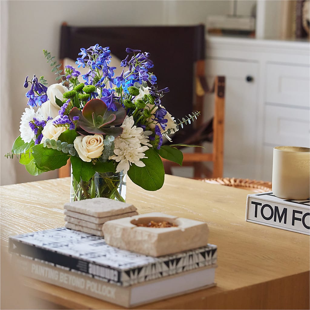 Cerulean Waves Bouquet – La Fleur Bijou, Fort Lauderdale FL