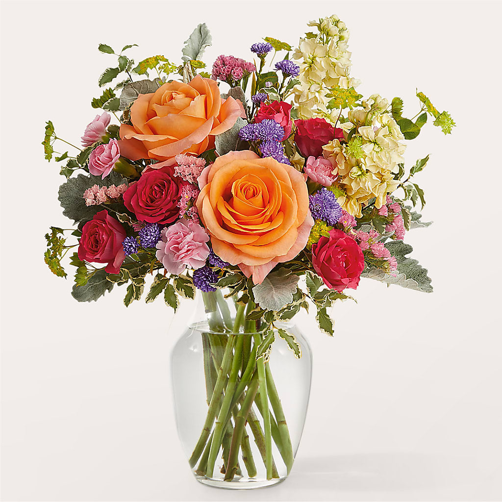 Tangerine Tango Bouquet – La Fleur Bijou, Fort Lauderdale FL
