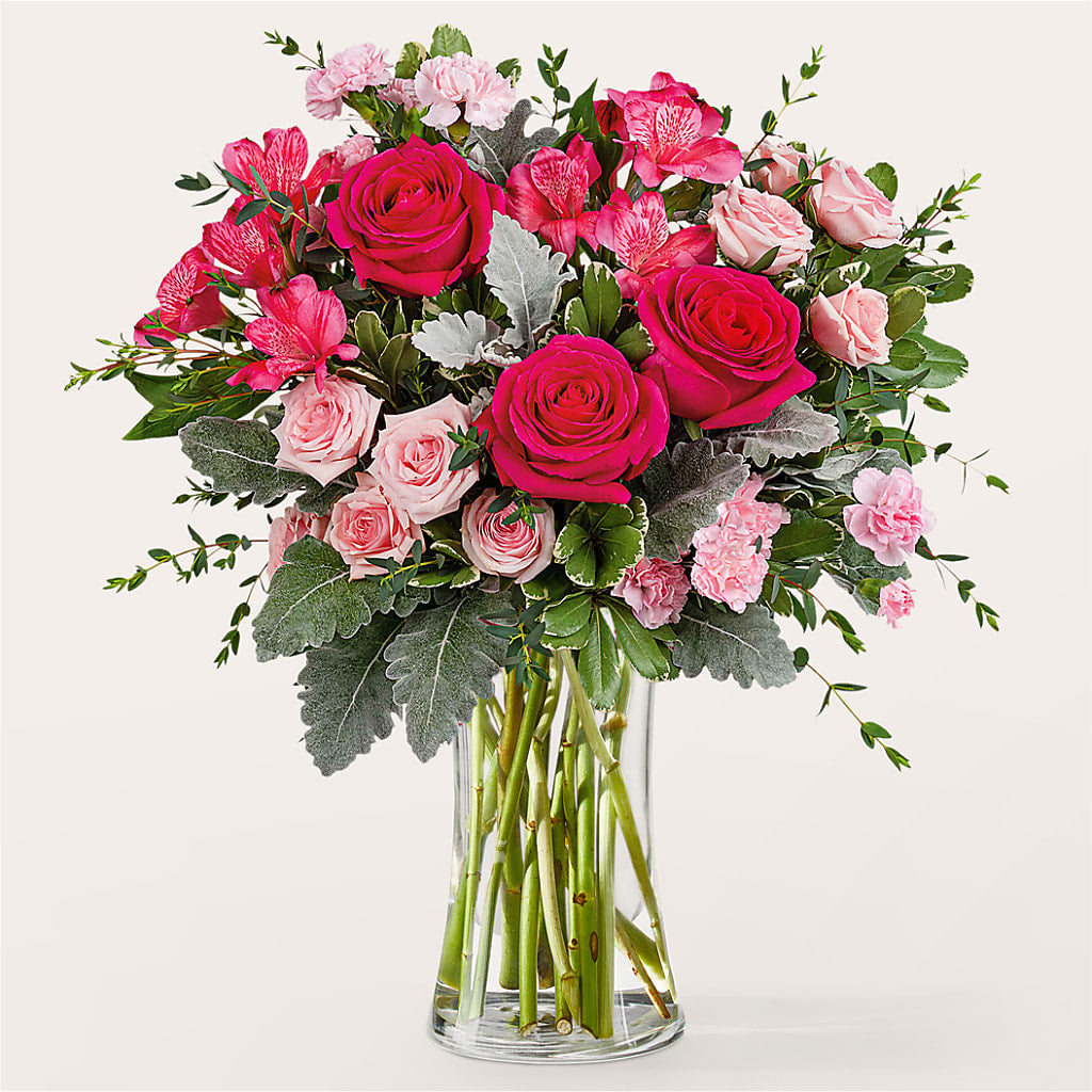 Tickled Pink Bouquet – La Fleur Bijou, Fort Lauderdale FL