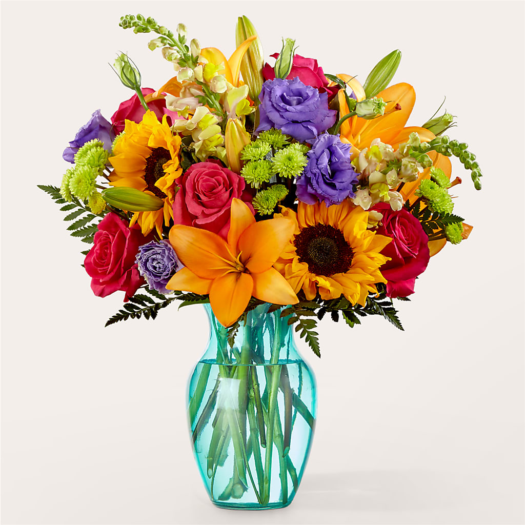 Double Rainbow Bouquet – La Fleur Bijou, Fort Lauderdale FL