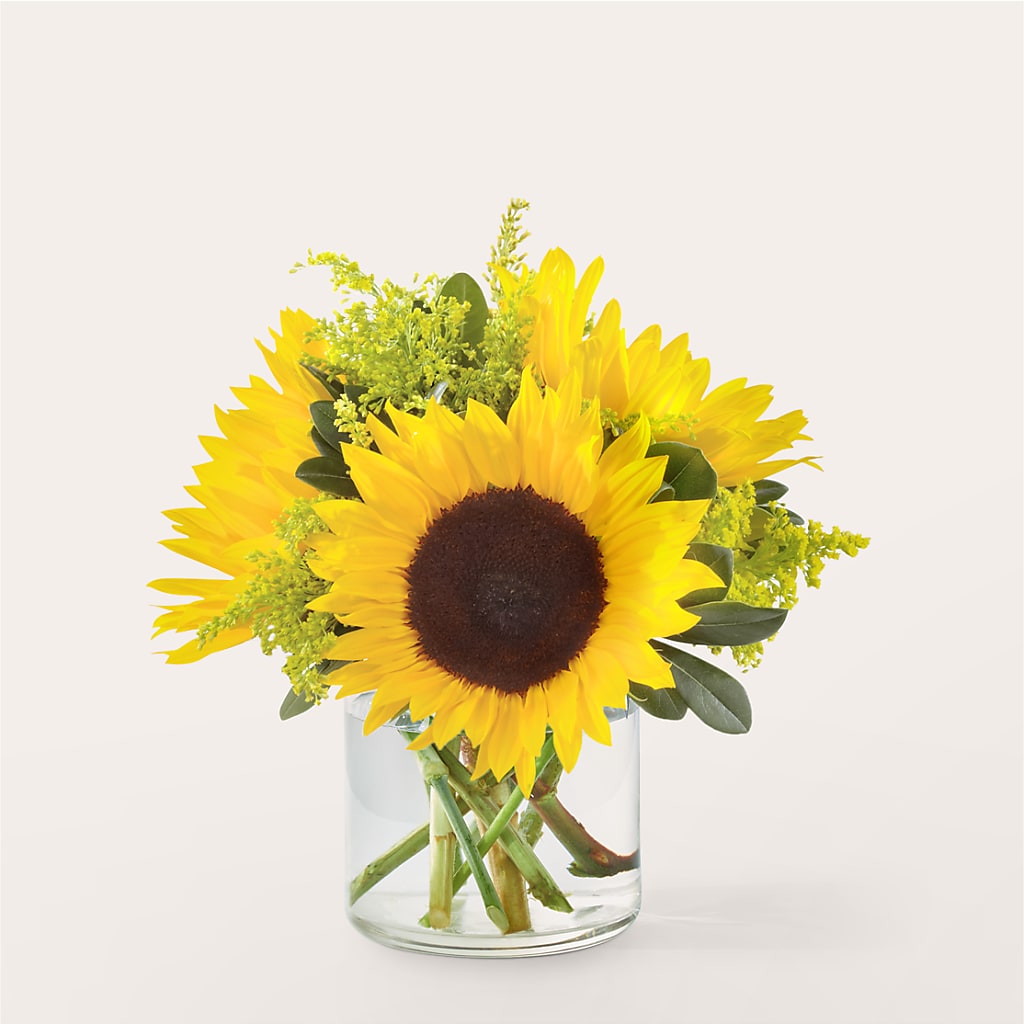 Beaming Sunflower Bouquet – La Fleur Bijou, Fort Lauderdale FL