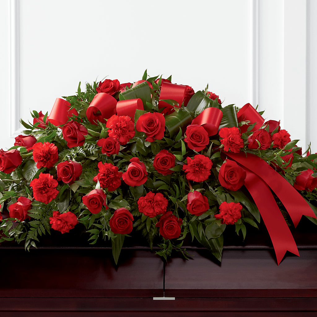 Tribute of Life Casket Spray – La Fleur Bijou, Fort Lauderdale FL