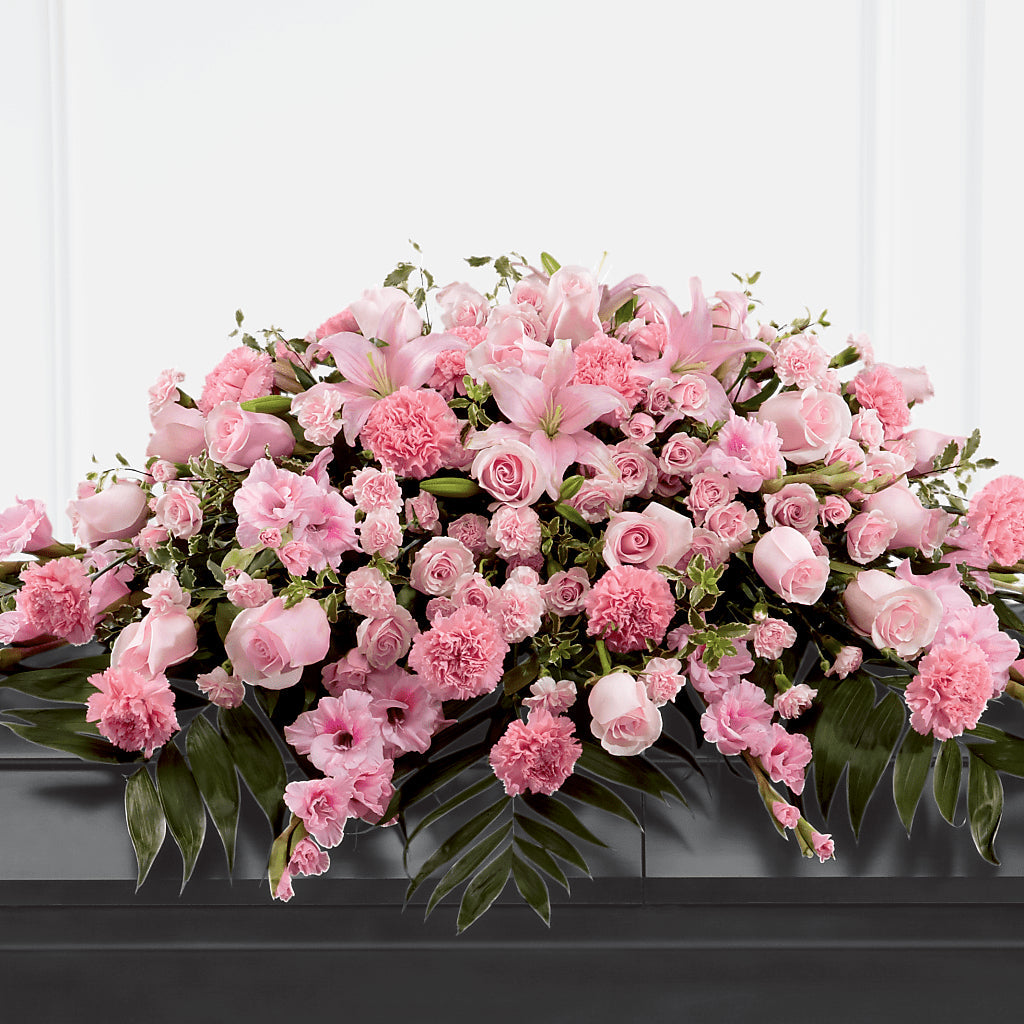 Garden of Comfort Casket Spray (Standard) – La Fleur Bijou, Fort Lauderdale FL