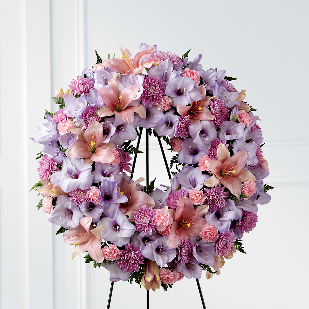 Beloved Friend Wreath – La Fleur Bijou, Fort Lauderdale FL