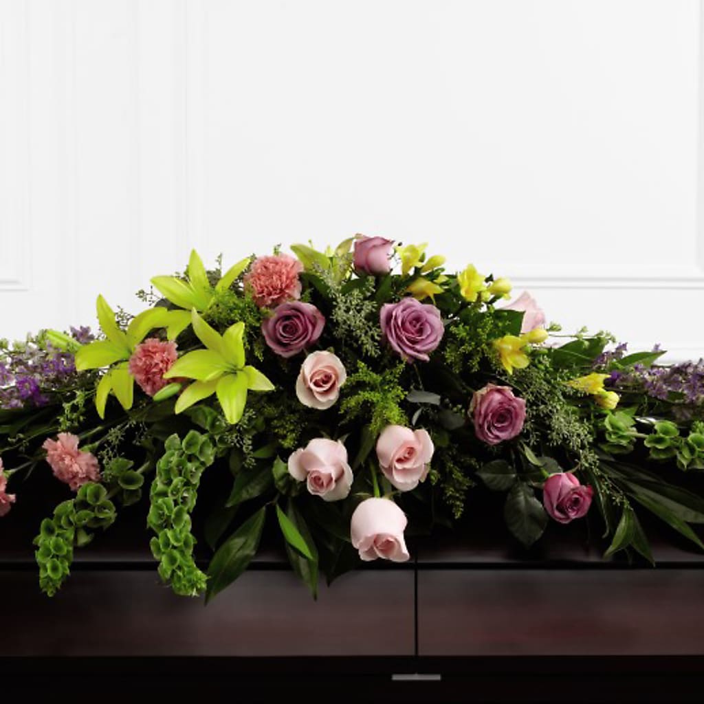 Forever Beloved Casket Spray – La Fleur Bijou, Fort Lauderdale FL