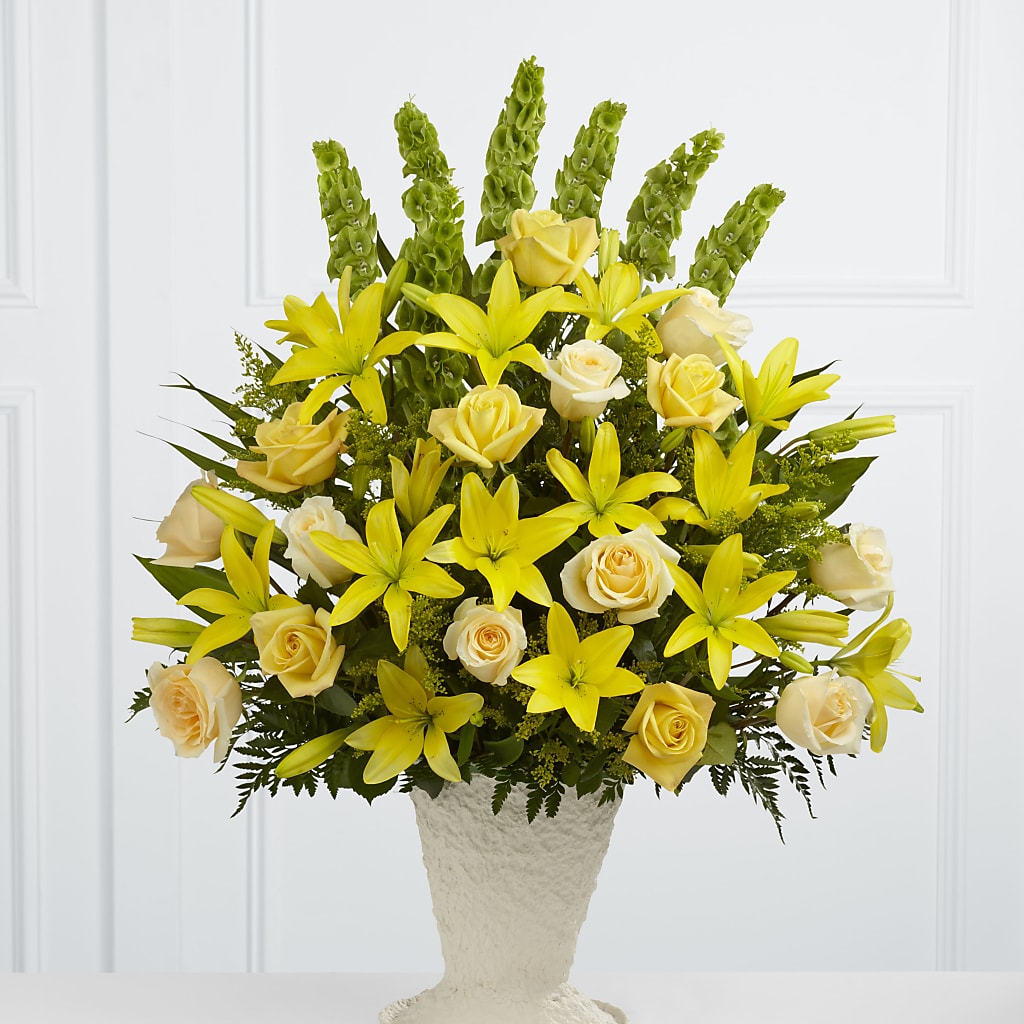 Golden Memories Arrangement – La Fleur Bijou, Fort Lauderdale FL