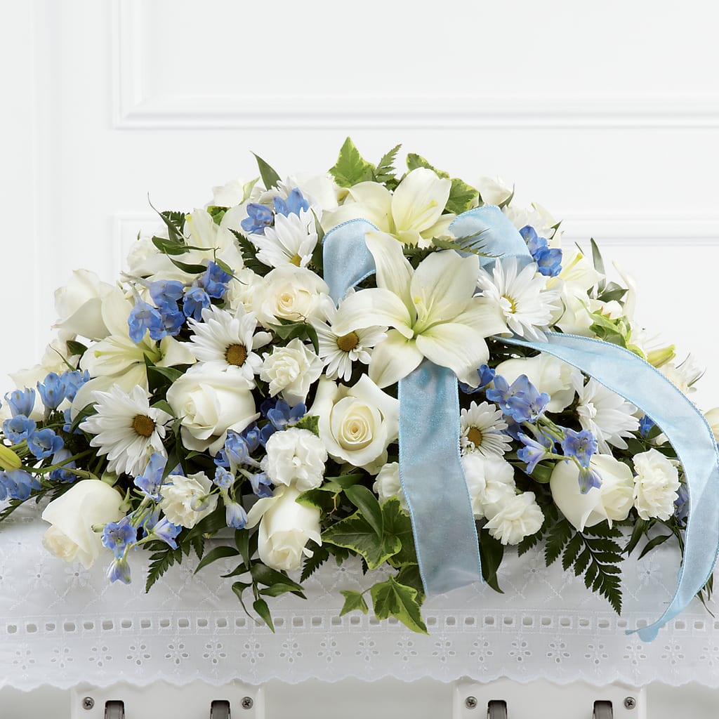 Tender Treasure Casket Spray – La Fleur Bijou, Fort Lauderdale FL