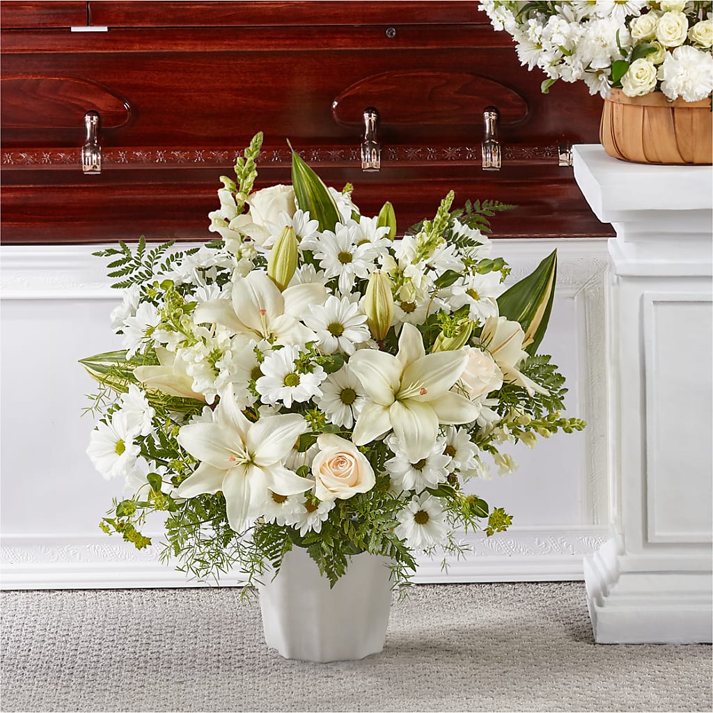 Thoughts of Tranquility Floor Basket – La Fleur Bijou, Fort Lauderdale FL