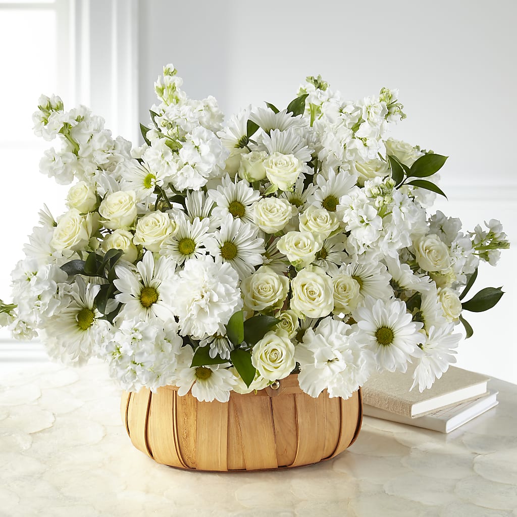 Graceful Garden Basket – La Fleur Bijou, Fort Lauderdale FL