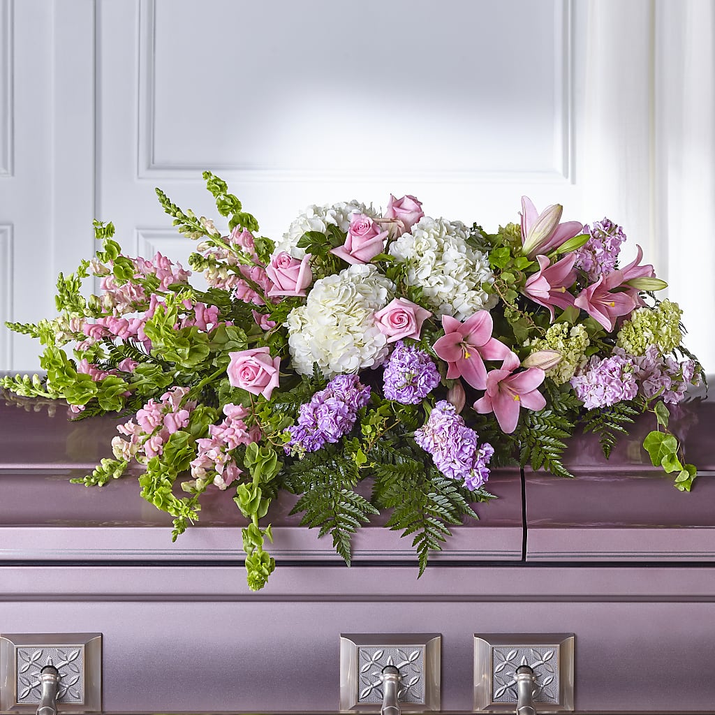 Life's Gratitude Casket Spray – La Fleur Bijou, Fort Lauderdale FL