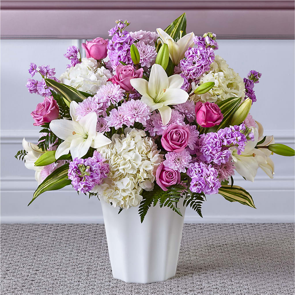 Heaven Sent Floor Basket – La Fleur Bijou, Fort Lauderdale FL