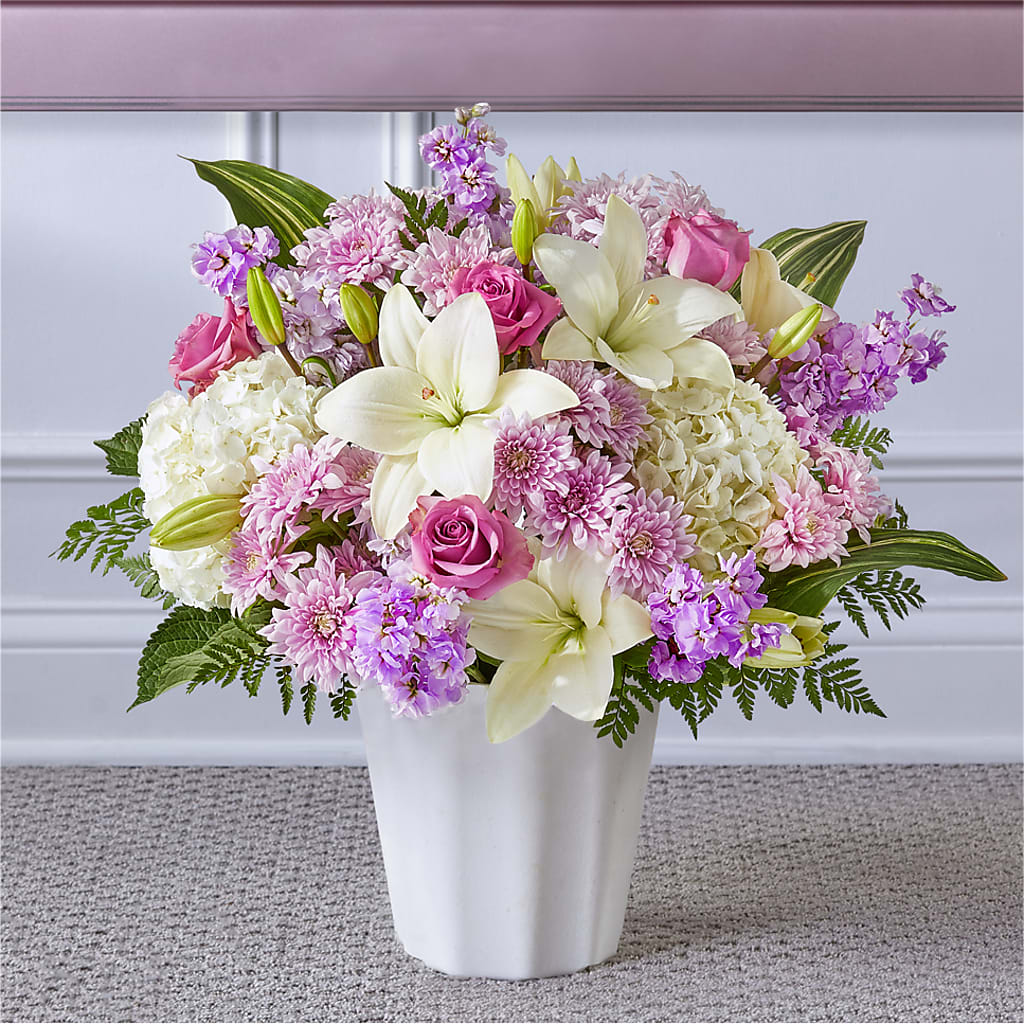 Heaven Sent Floor Basket – La Fleur Bijou, Fort Lauderdale FL