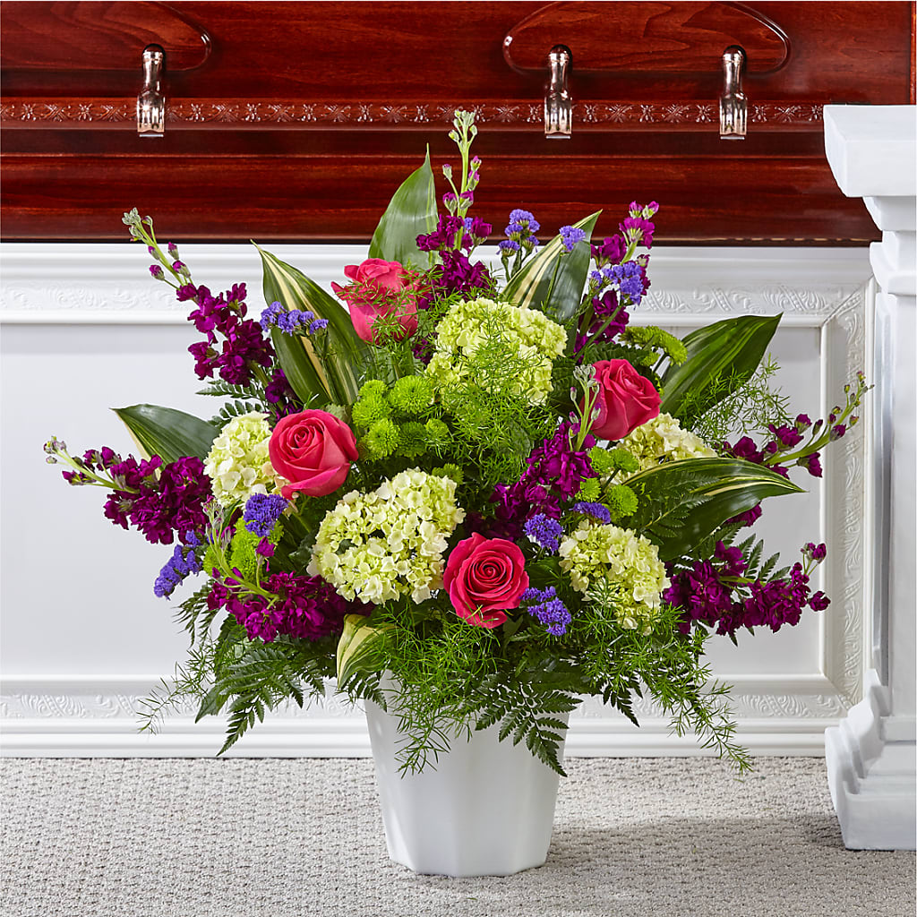 Beautiful Horizons Floor Basket – La Fleur Bijou, Fort Lauderdale FL