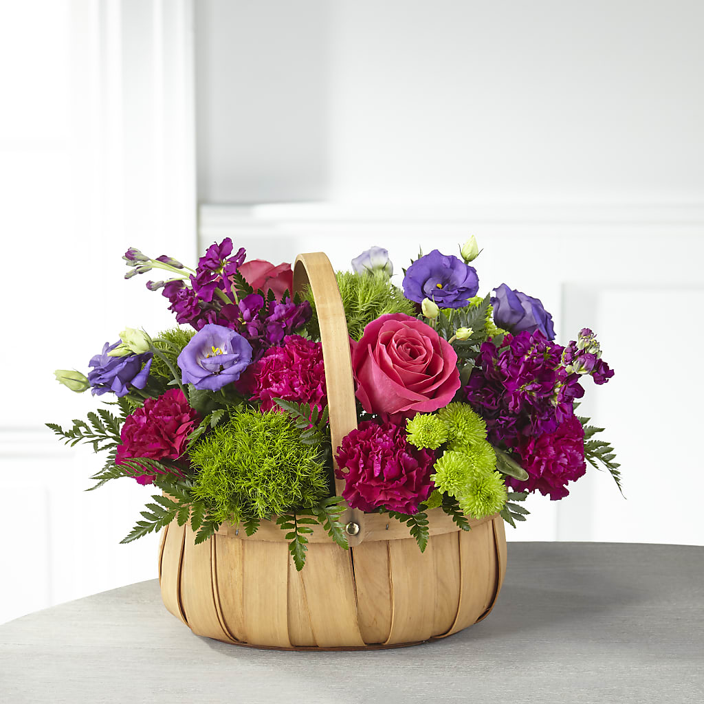 Serene Sanctuary Basket – La Fleur Bijou, Fort Lauderdale FL