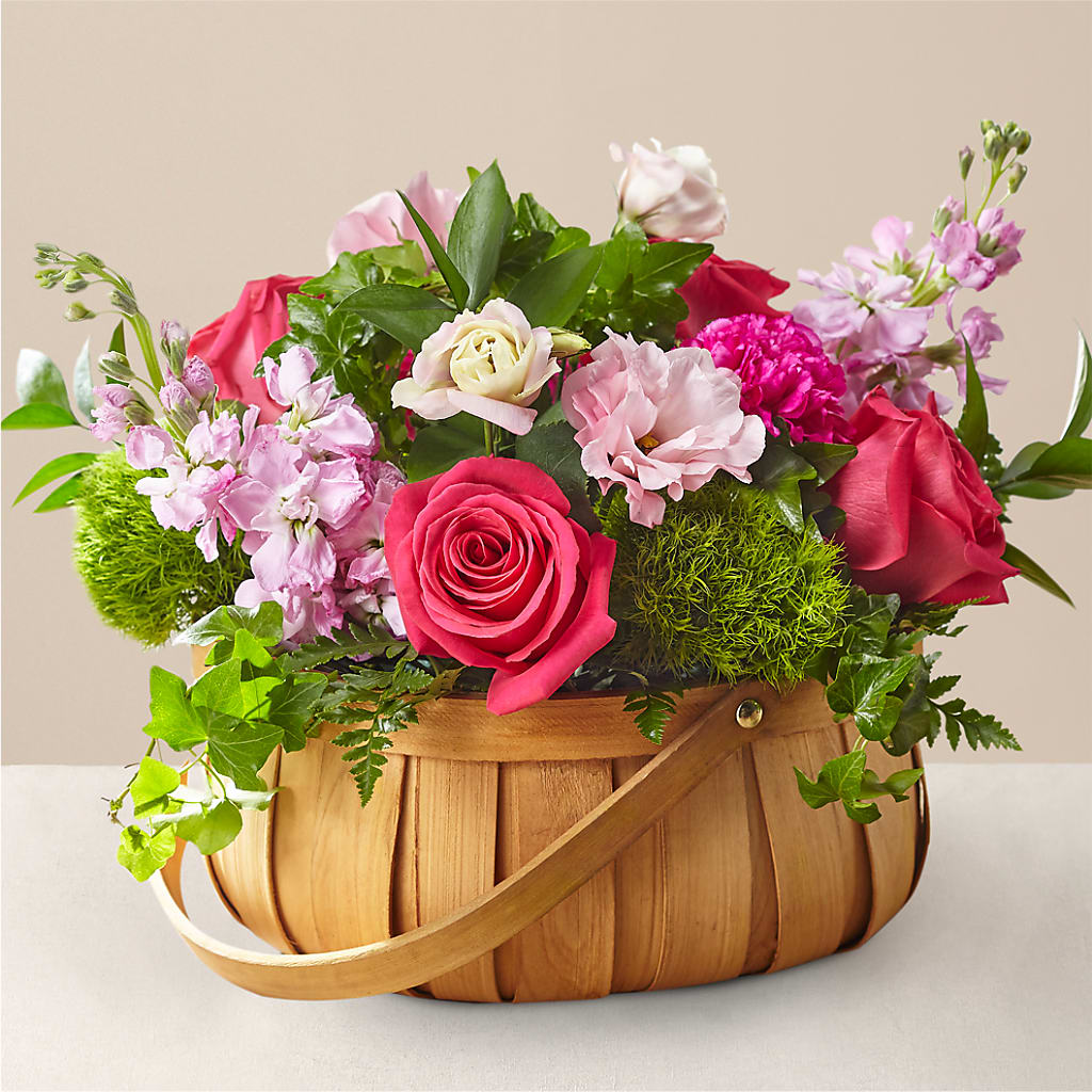 Radiance in Bloom Basket – La Fleur Bijou, Fort Lauderdale FL