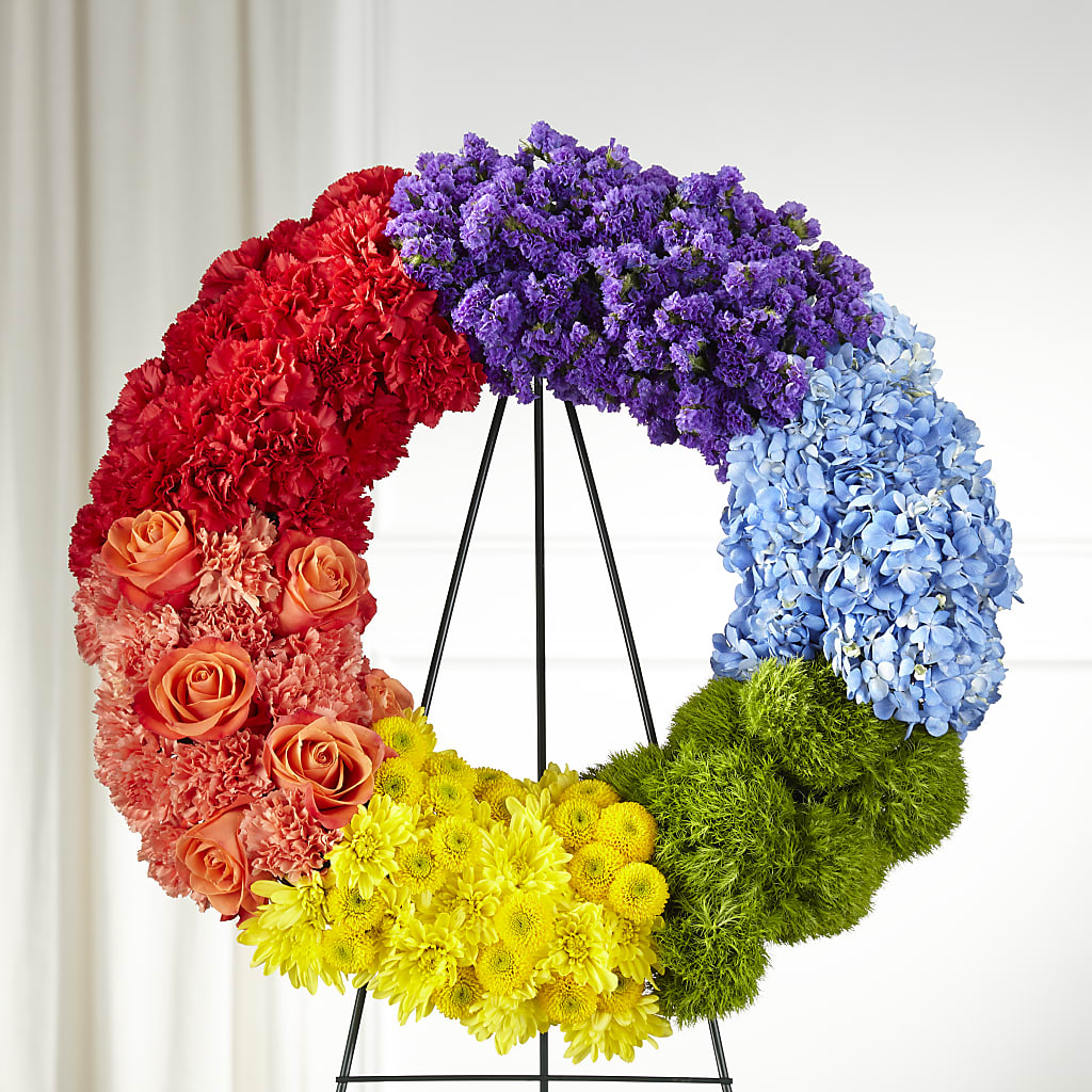 Circle of Love Wreath – La Fleur Bijou, Fort Lauderdale FL