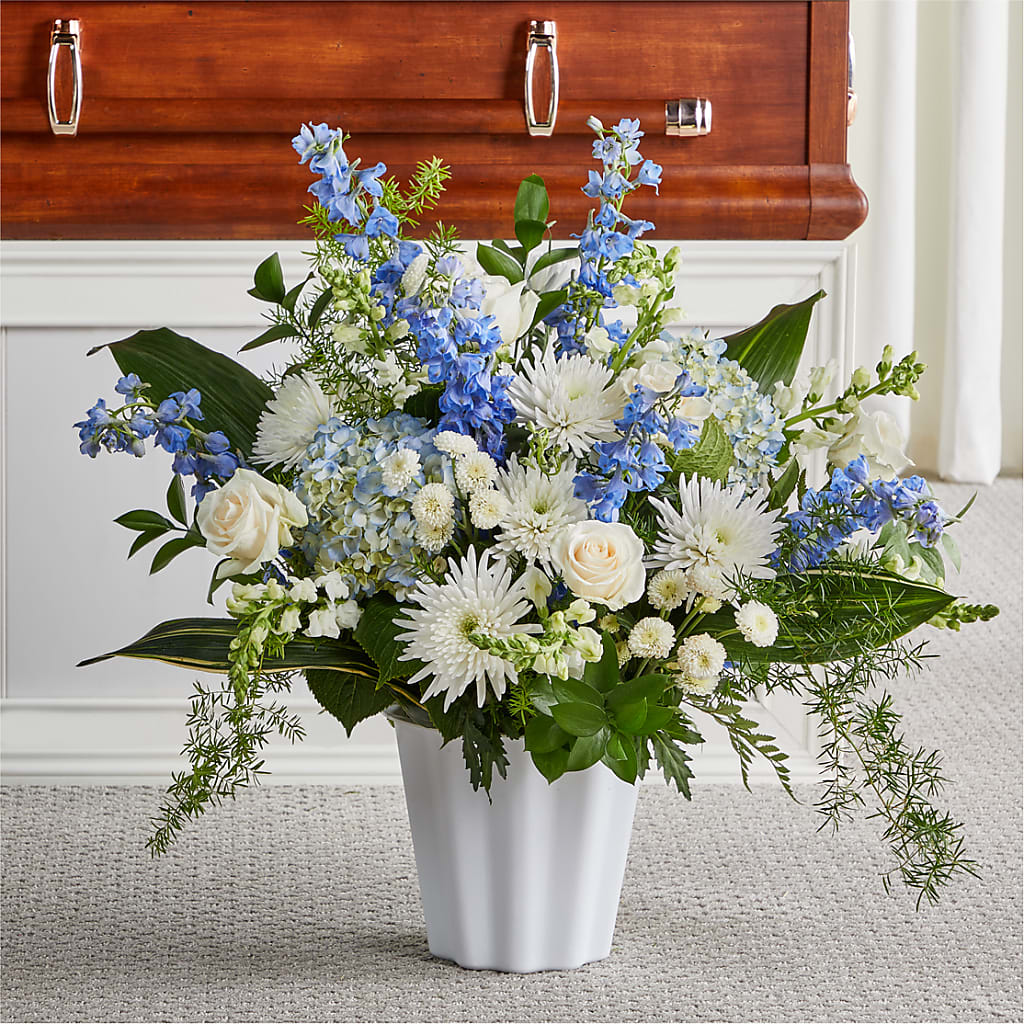 Everlasting Memories Floor Basket – La Fleur Bijou, Fort Lauderdale FL