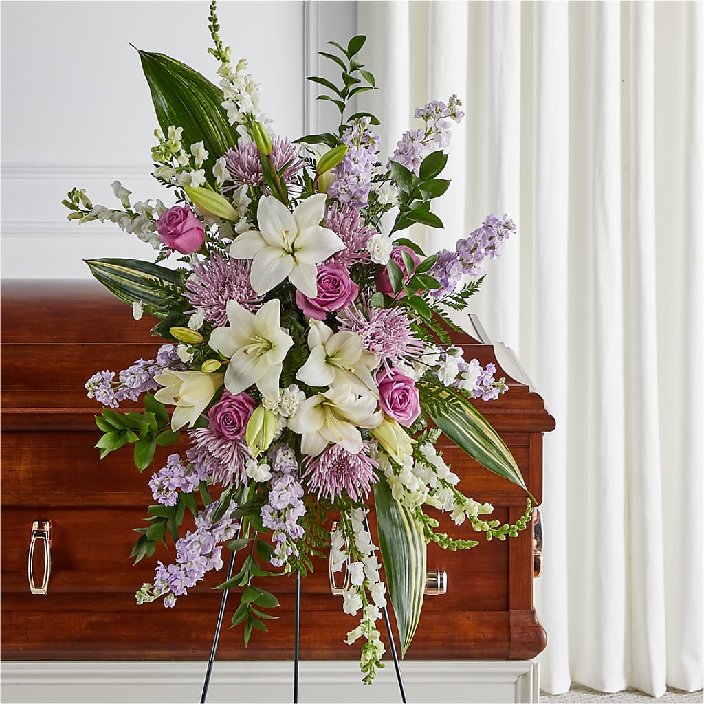 Grateful Hearts Standing Spray – La Fleur Bijou, Fort Lauderdale FL