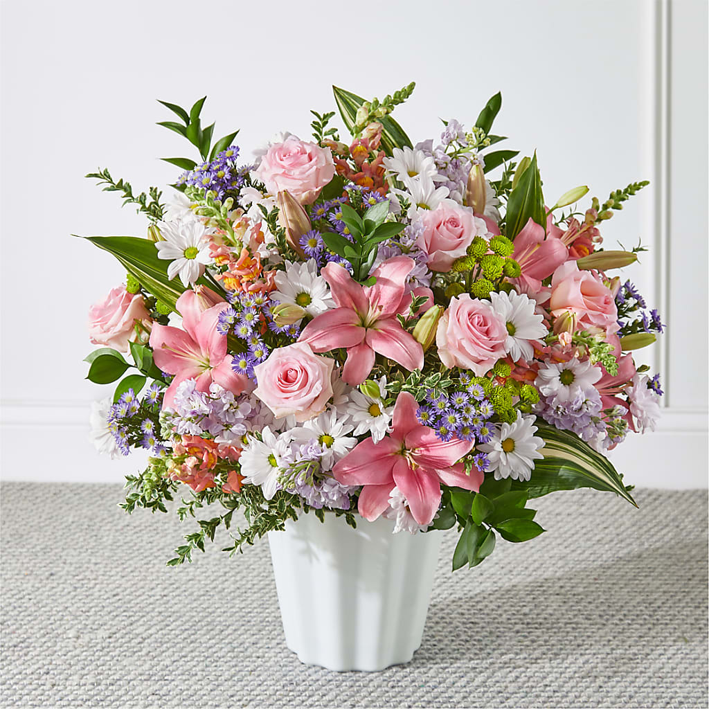 Abundant Compassion Floor Basket – La Fleur Bijou, Fort Lauderdale FL
