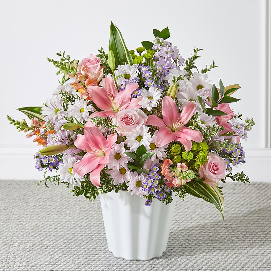 Abundant Compassion Floor Basket – La Fleur Bijou, Fort Lauderdale FL