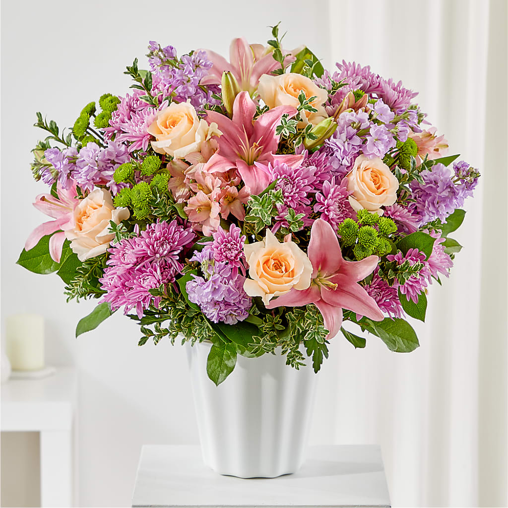 Supportive Embrace Tabletop Basket – La Fleur Bijou, Fort Lauderdale FL