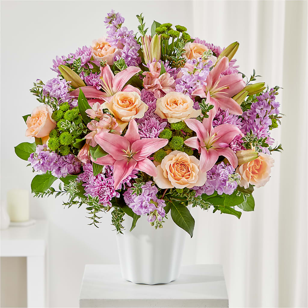 Supportive Embrace Tabletop Basket – La Fleur Bijou, Fort Lauderdale FL