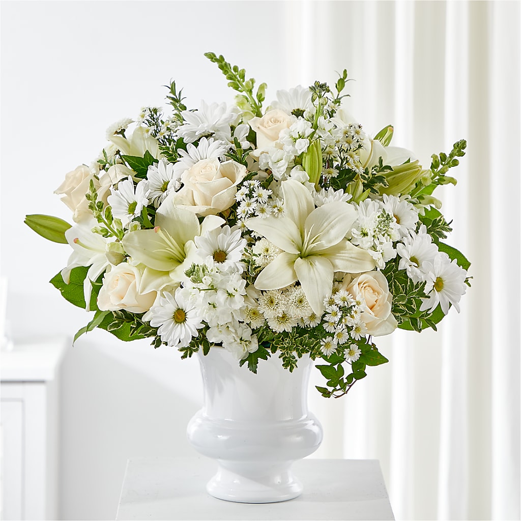Uplifting Urn Arrangement – La Fleur Bijou, Fort Lauderdale FL