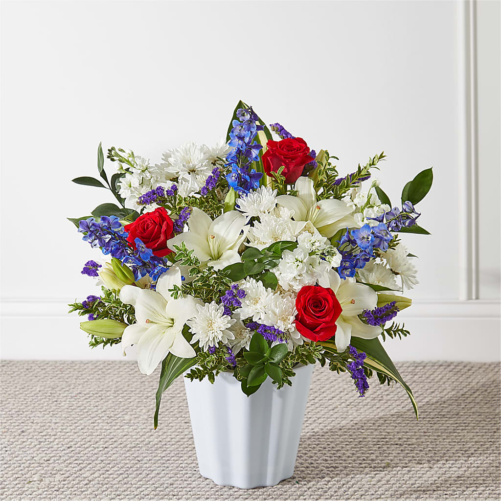 Consoled Floor Basket – La Fleur Bijou, Fort Lauderdale FL