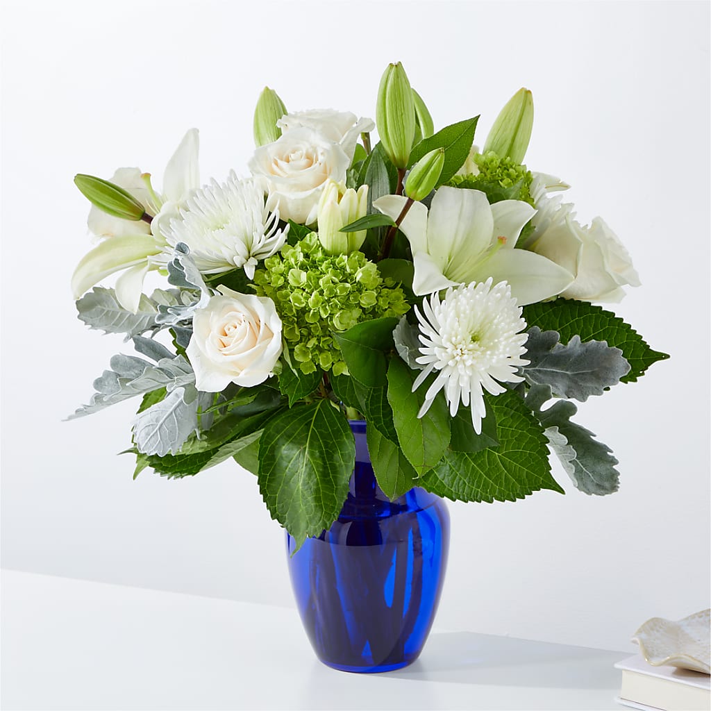 Snowy Dreams Bouquet – La Fleur Bijou, Fort Lauderdale FL