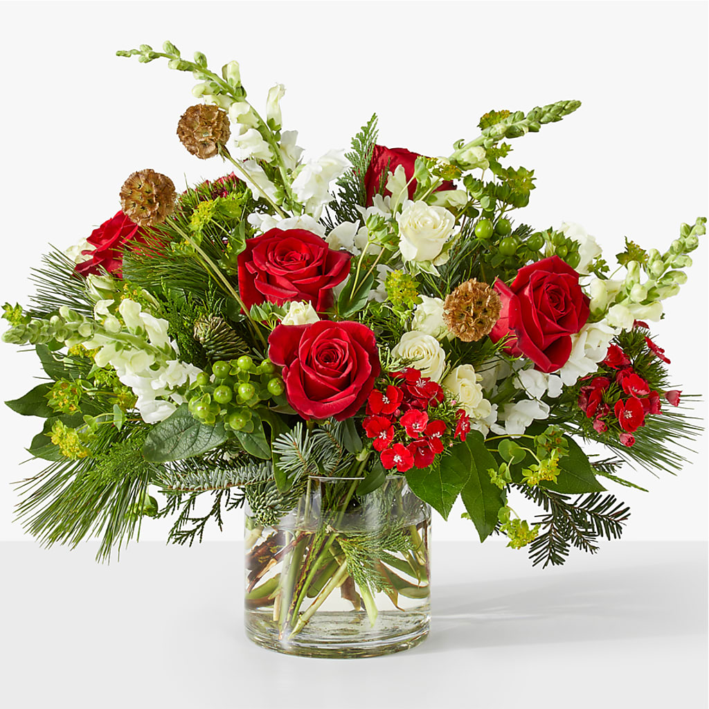 Deck the Halls Bouquet – La Fleur Bijou, Fort Lauderdale FL