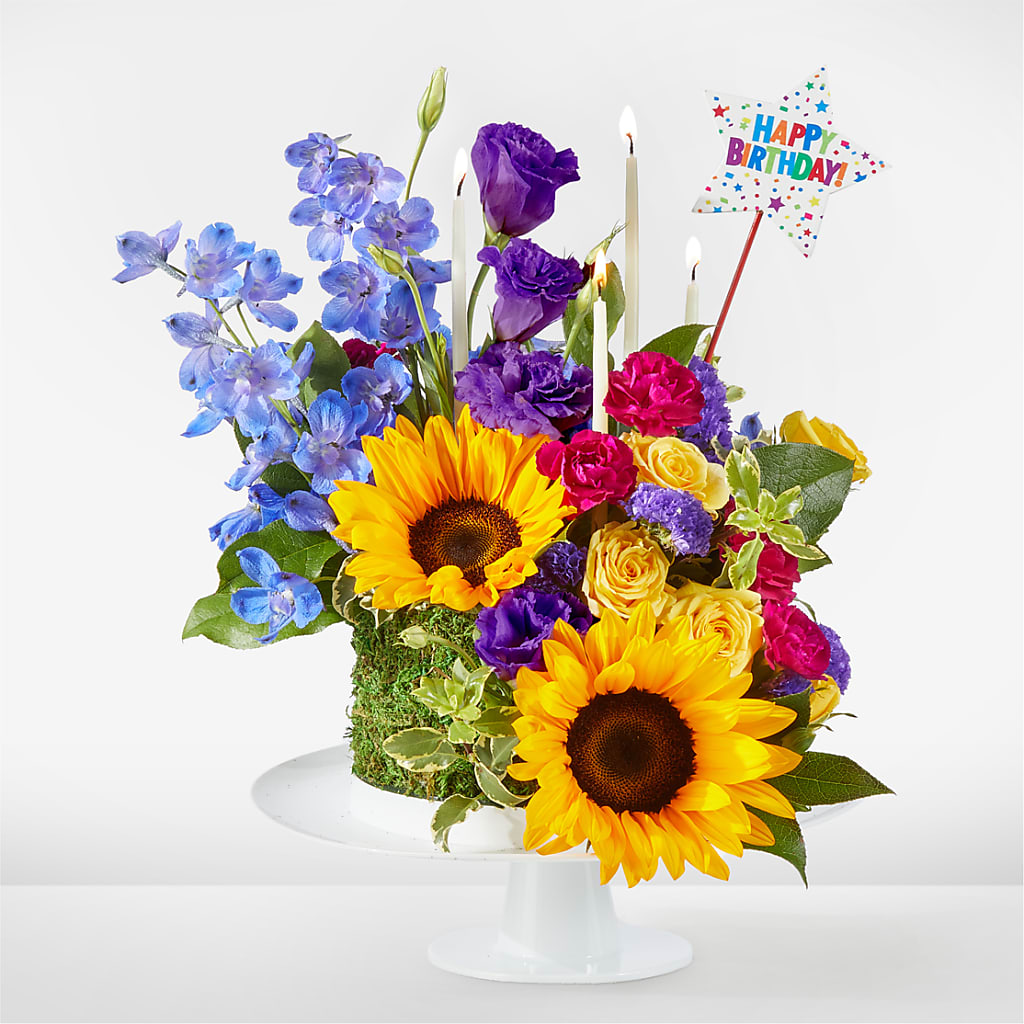 Star of the Day Floral Cake – La Fleur Bijou, Fort Lauderdale FL