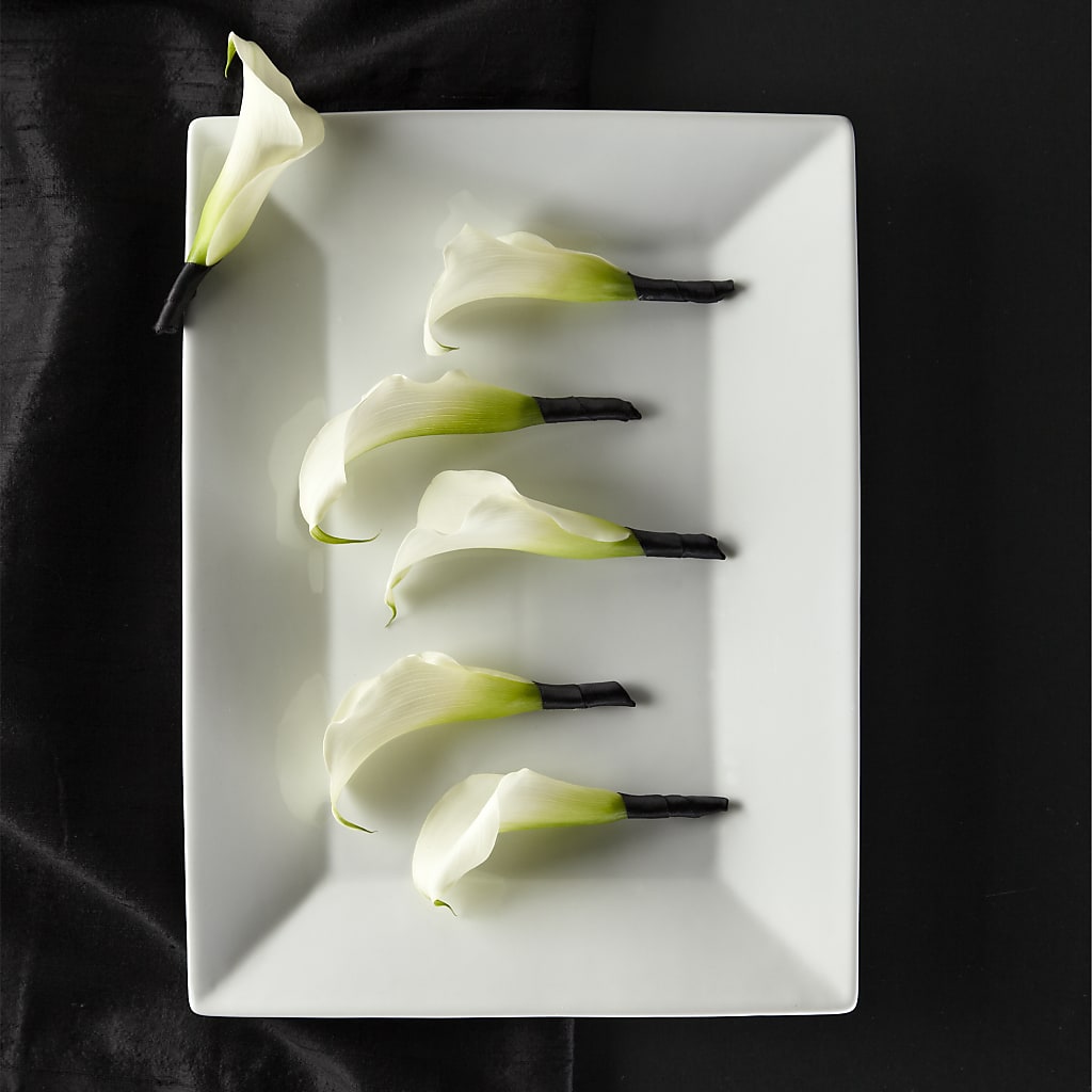 Calla Lily Promise Boutonniere – La Fleur Bijou, Fort Lauderdale FL