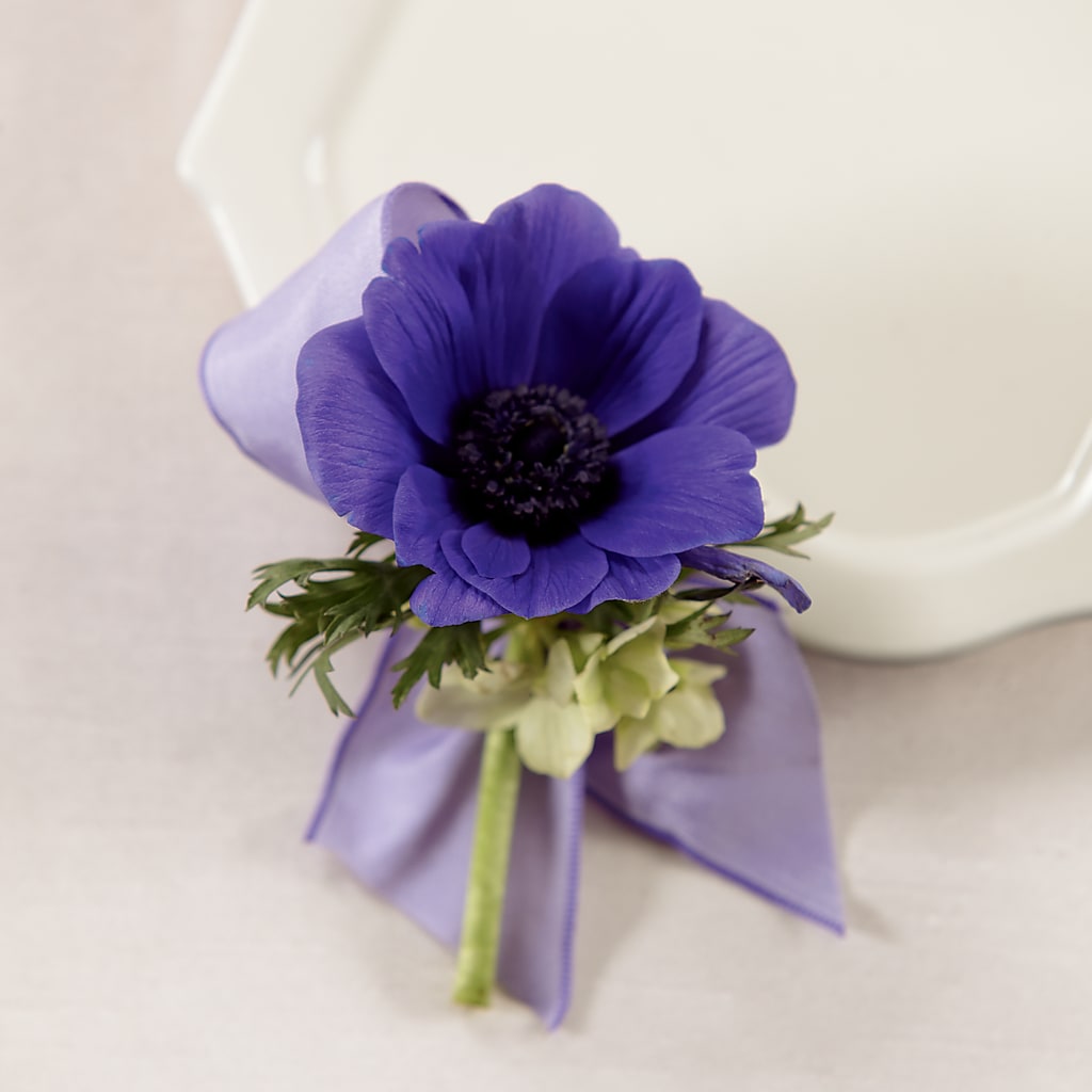 Purple Passion Boutonniere – La Fleur Bijou, Fort Lauderdale FL