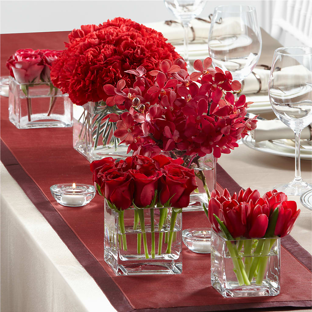 Modern Grace Centerpiece – La Fleur Bijou, Fort Lauderdale FL