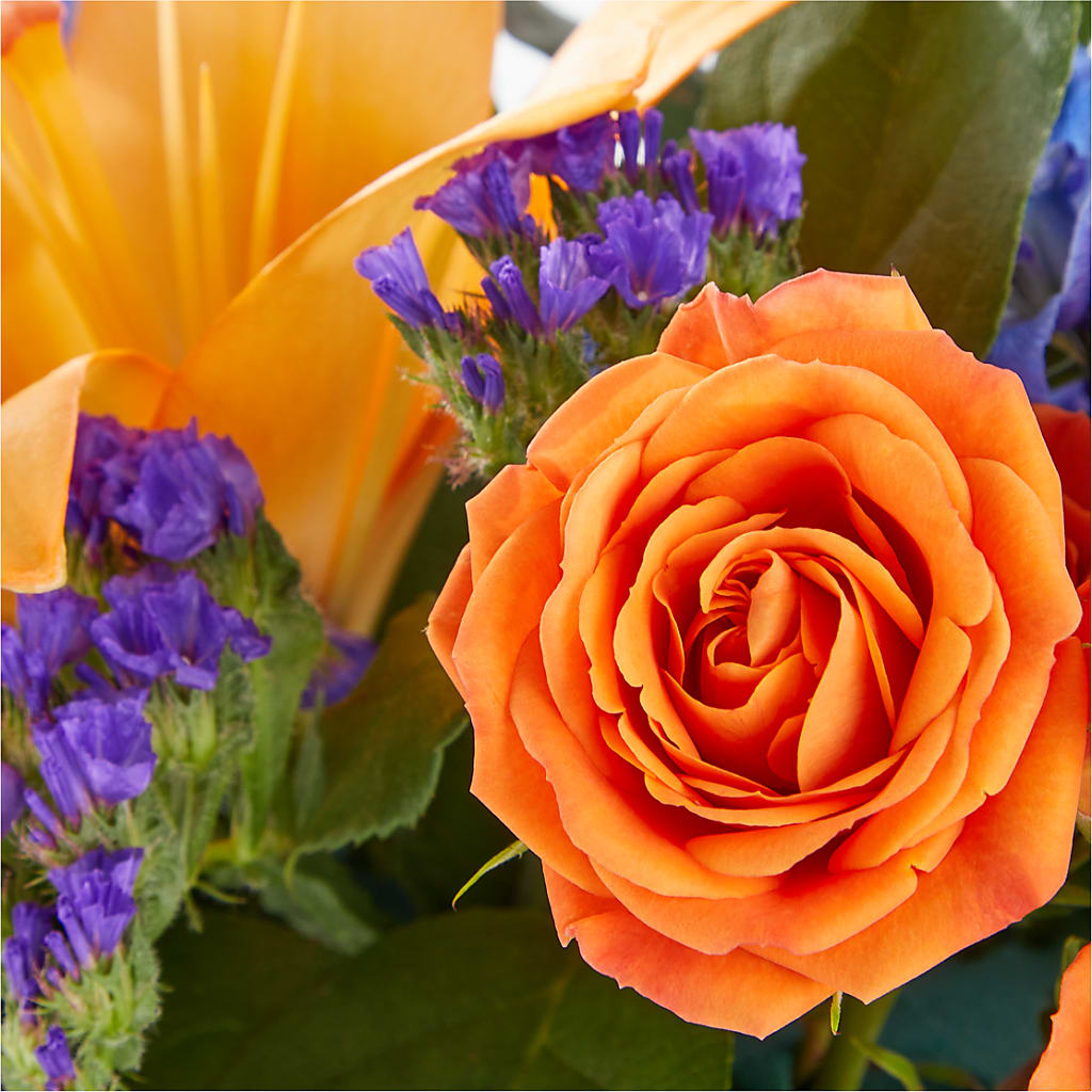 Radiant Citrus Box Bouquet –  La Fleur Bijou, Fort Lauderdale FL
