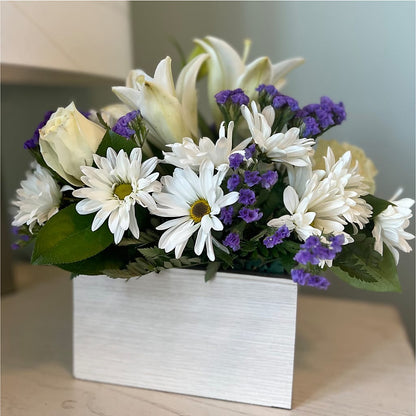 Beyond Blue Box Bouquet –  La Fleur Bijou, Fort Lauderdale FL