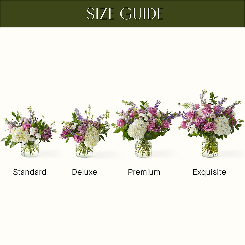 Violet Caress Bouquet –  La Fleur Bijou, Fort Lauderdale FL