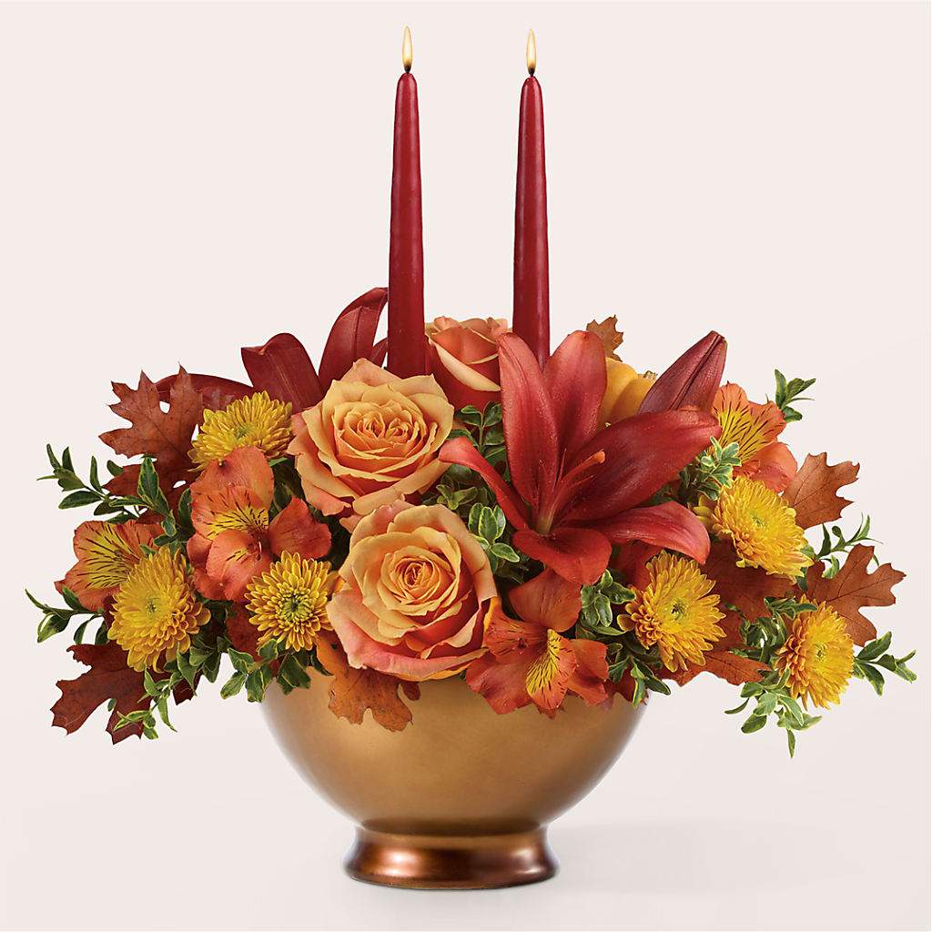 Harvest Table Centerpiece –  La Fleur Bijou, Fort Lauderdale FL
