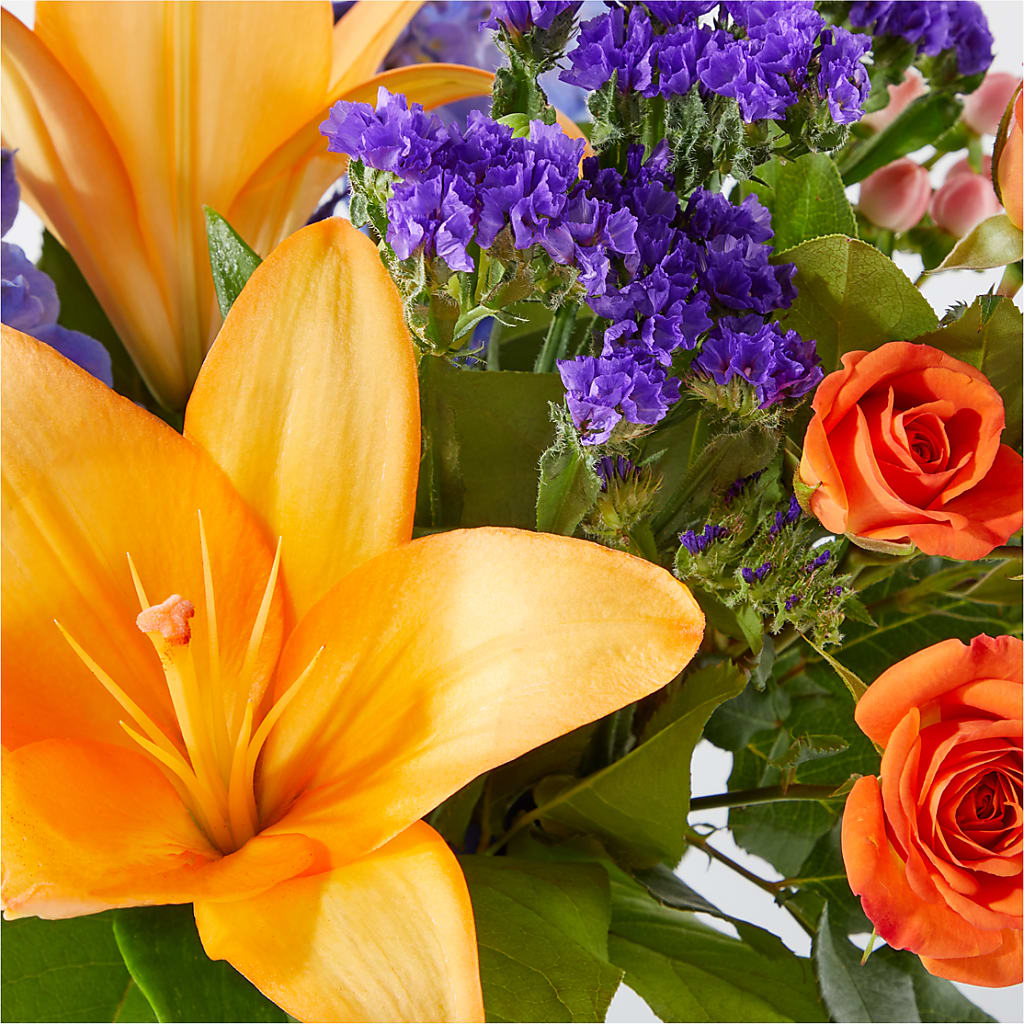 Radiant Citrus Bouquet –  La Fleur Bijou, Fort Lauderdale FL