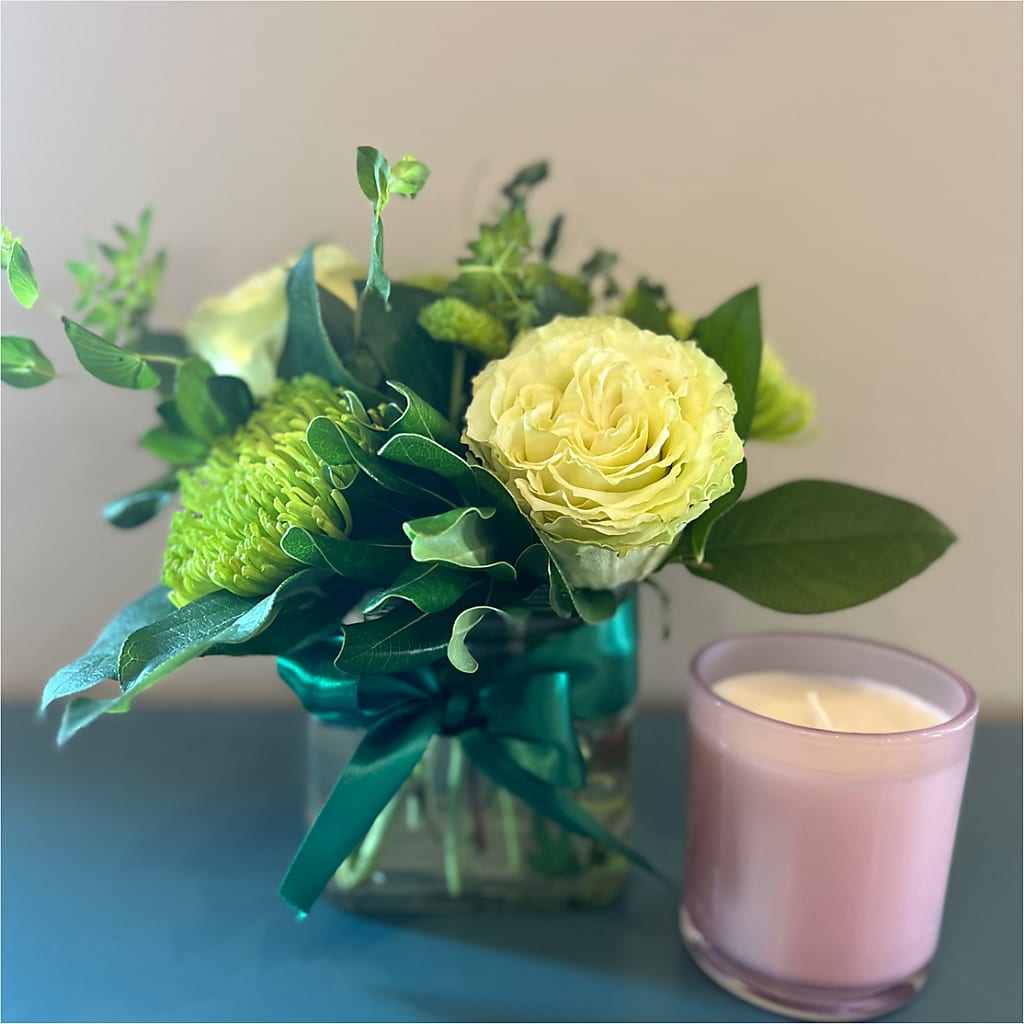 Emerald Forest Bouquet –  La Fleur Bijou, Fort Lauderdale FL