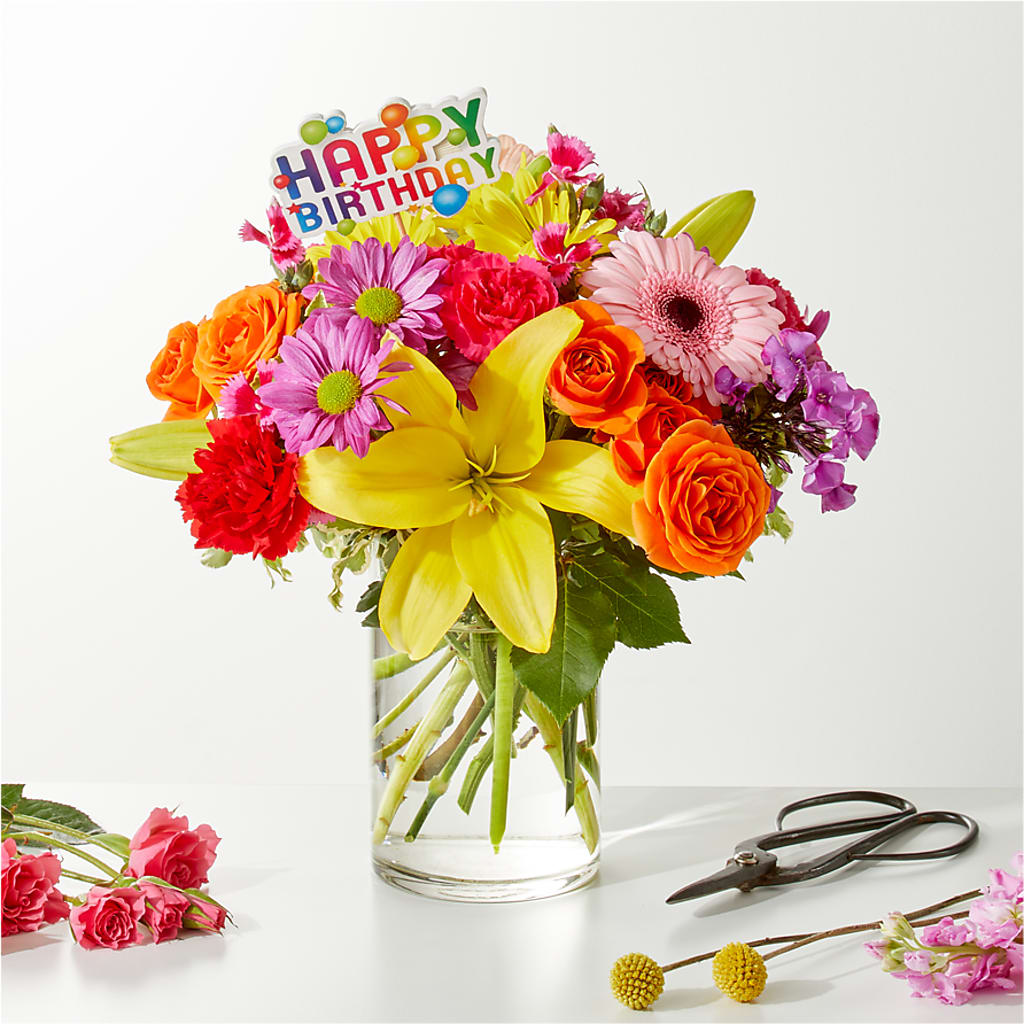 Cue the Confetti - A Florist Original –  La Fleur Bijou, Fort Lauderdale FL