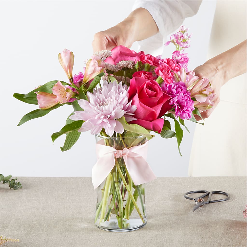 Pink Ribbon - A Florist Original –  La Fleur Bijou, Fort Lauderdale FL