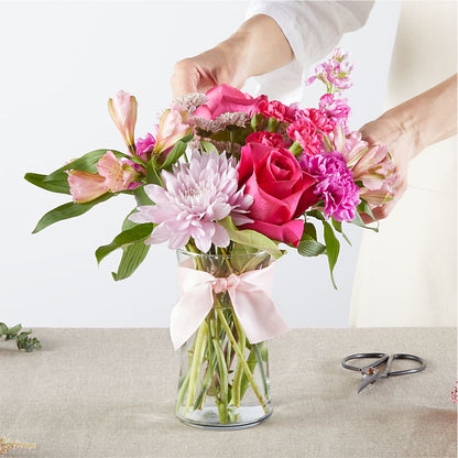 Pink Ribbon - A Florist Original –  La Fleur Bijou, Fort Lauderdale FL
