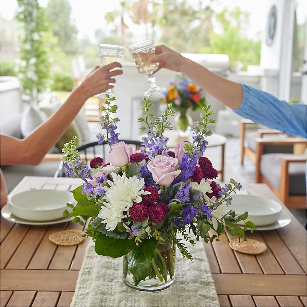 Violet Frost Bouquet –  La Fleur Bijou, Fort Lauderdale FL